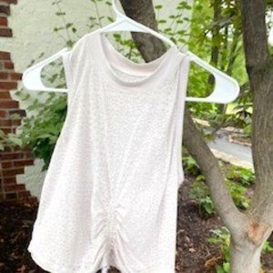 Lululemon Transparent Pattern Crop Tank top